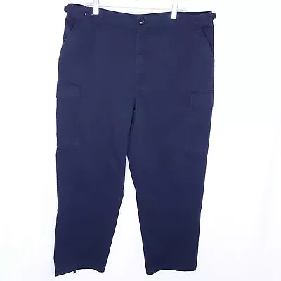 $17 • Buy Elbeco Response Teck Twill Uniform Pants Midnight Blue Size X-Large Short