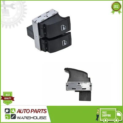 For VW Transporter T5 2003-2014 Electric Window Switch Front 7E0959855A • £10.69