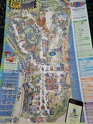 2017 Cedar Point Amusement Theme Park Brochure Guide Map • $5.75