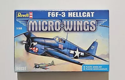 1/144 Revell 04931: F6F-3 Hellcat • $17.97