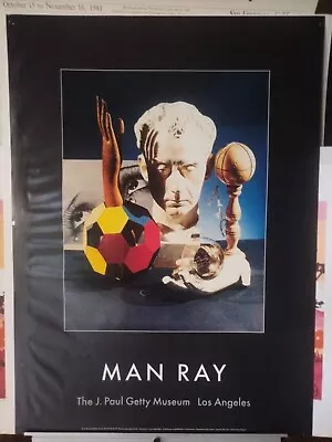 Vintage MAN RAY Getty Museum 24x33 (water Damage On Side)  • $49