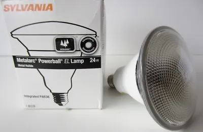 Sylvania 24W Par38 Powerball Metalarc EL Metal Halide Flood Integrated Ballast • $36.95