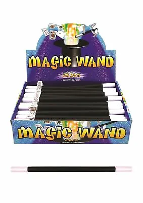 £2.98 • Buy 2 X 10  Black Magicians Magic Wizard Wand Kids Party Bag Filler Toy Fancy Dress