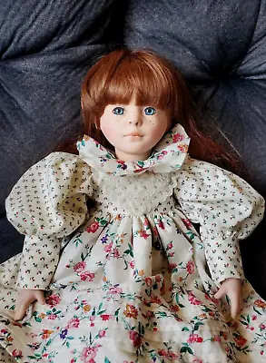Vintage Corolle Catherine Refabert Limited Edition French Doll 1990 Redhead   • $94.99