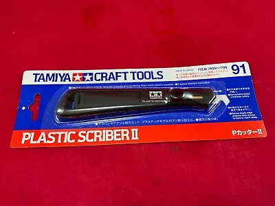 Tamiya 74091 Tamiya Craft Tool Series No.91 Plastic Scriber 2 Model Modeling NEW • $12.95