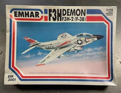 EMHAR Model Kit #3001: F3H DEMON F3H-2(F-3B) 1/72 Scale • $21.99