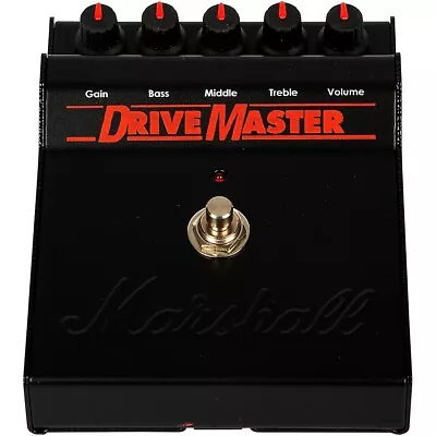 Marshall Drivemaster Overdrive Effects Pedal Black LN • $169.97