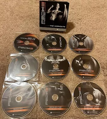 P90X3 Extreme Fitness Accelerated 9 Dvd Workout Set Beachbody Strength Cardio • $59.99