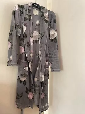 Next Long Woman’s Dressing Gown Floral Used • £15