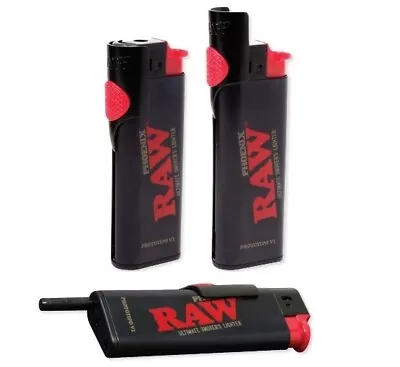 New! RAW PHOENIX ULTIMATE SMOKERS LIGHTER - Adjustable Wind Screen And POKER! • $8.88