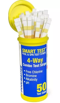 Poolmaster 22211 Smart Test 4-Way Pool And Spa Test Strips - 50ct • $9.99