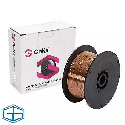 Mig Welding Wire 0.8mm Mild Steel 1kg Spool 100mm Diameter Geka A18 • £7.99