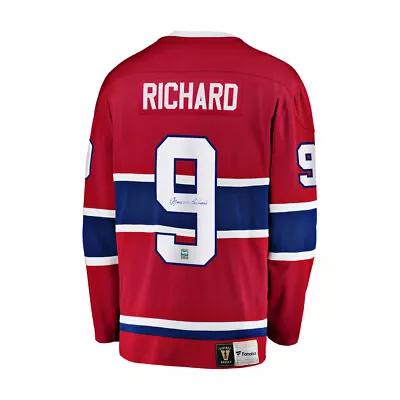 Maurice (Rocket) Richard Signed Autographed Montreal Canadiens Jersey • $1829.02