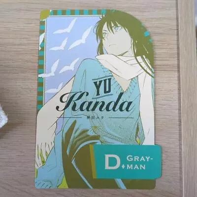 Yu Kanda D.Gray-Man Original Art Exhibition Cut Card • $60.25