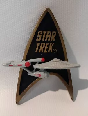 1991 3D Star Trek USS Starship Enterprise Command Insignia REFRIGERATOR MAGNET • $8.50