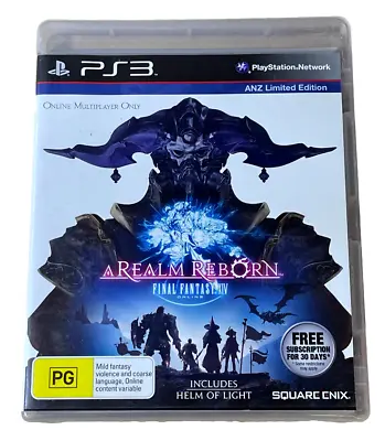 Final Fantasy XIV Online: A Realm Reborn Sony PS3 • $14.90