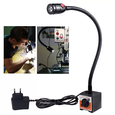 LED Work Light Flexible Gooseneck Lathe Milling CNC Machine Lamps Magnetic Base • $28.50