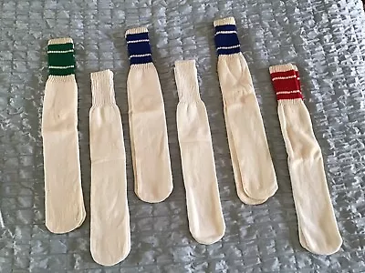 Vintage Tube Socks Set Of 6 • $99.36