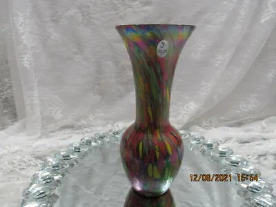 $325 • Buy Fenton 2006 Le #345/1250 Mosaic Dave Fetty 8.5  Vase Connoisseur Collection