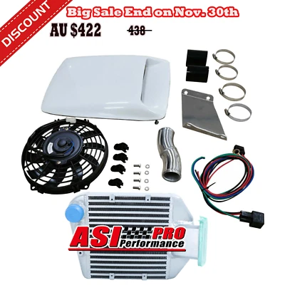 Top Mount Intercooler Kit For Toyota Landcruiser 80 100 105 Series 1HZ/1HDT 4.2L • $422