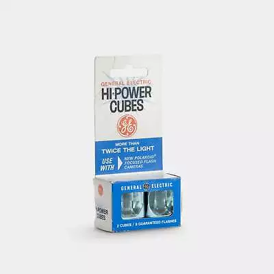 General Electric Hi-Power Flash Cubes (Set Of 2) • $10