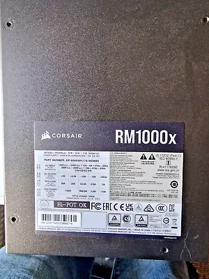 Corsair 1000W ATX Fully Modular Power Supply • £120