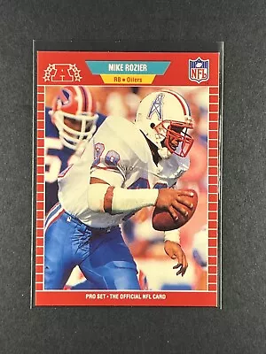 Mike Rozier #152 1989 Pro Set Houston Oilers • $1.99