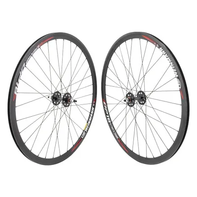 Wheel Master 700c WEI DP18 SET B/O 9-10x100-120mm Fixie Rim Brake Clincher Blk • $193.42