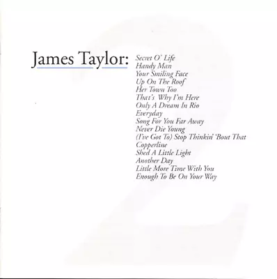 Greatest Hits Vol. 2 By James Taylor - CD & Insert Only No Jewel Case (1) • £2