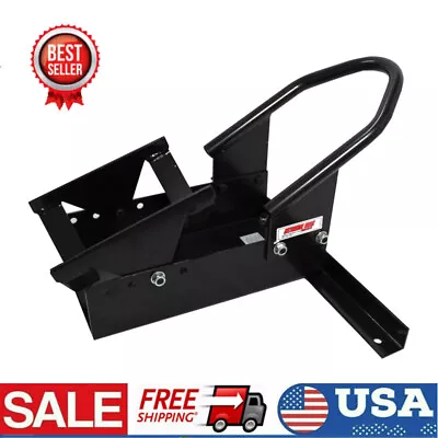 Motorcycle Wheel Chock Stable Heavy Duty Strength Fits 17 Inch - 21 Inch Wheels • $72.41