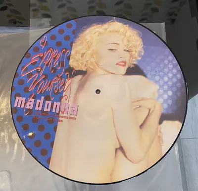 Madonna Express Yourself Ltd Edition 12  Picture Disc 1989 • £20