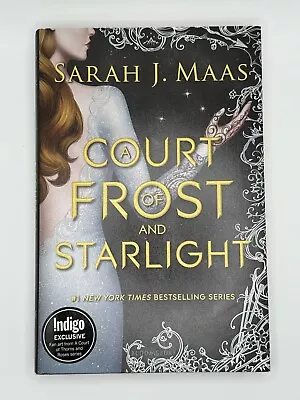 *Indigo/BAM Exclusive* A Court Of Frost & Starlight - Sarah J. Maas 1st Print HC • $100