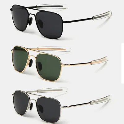 Aviator Sunglasses Premium Military Pilot Ultraviolet Mens Polarized Sunglasses • $6.99