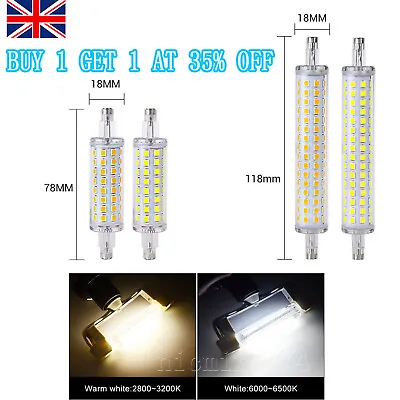 R7s LED Replaces Bulb 78MM & 118MM Security  Flood Halogen Light Bulbs • £4.21