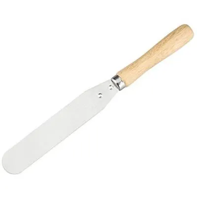 Palette Knife Cake Icing Spreader Smoothing Decorating Spatula Wooden Handle • £3.49