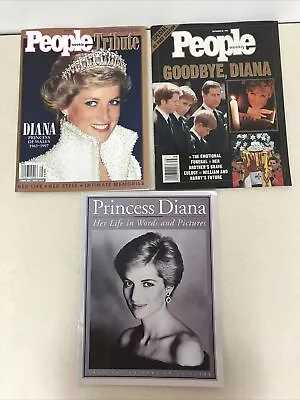 Lot Of 3 People Magazine Royals Weekly Princess Diana Sept 22 1997 Fall Tribute • $9.92