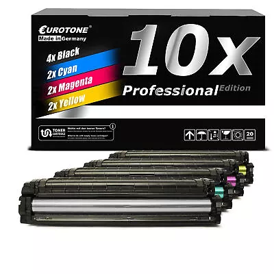 10x Pro Cartridge For Samsung CLP-680-DW CLX-6260-FR • $533.89