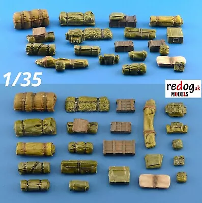 1/35 Military Scale Modelling Resin Stowage Diorama Accessories Kit 5 • £9.99