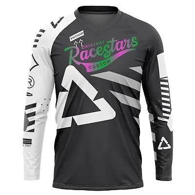 Motocross MTB Sweatshit Enduro Long Sleeve Cycling Jersey Mountain Bike Shirt MX • $18.99