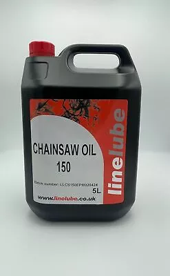 Linelube AGRI High Tack Chainsaw Oil ISO 150 For All Chainsaw Types - 5 Litre • £15.95