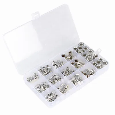 150  Pcs Metric Rivet Nut Insert Rivnut Nutsert Assort M3 M4 M5 M6 M8 • $10.31