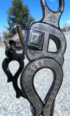 Beautiful Blued Silver Snake Horse Bit E. Garcia • $595