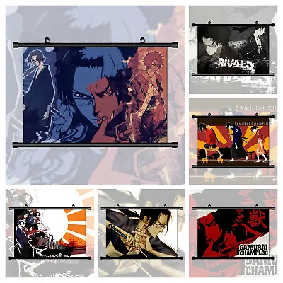 Samurai Champloo Jin Mugen Kasumi Fuu HD Wall Poster Scroll Room Decor • $8.99