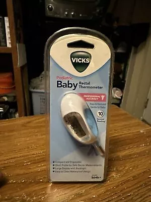 Vicks Pediatric Baby Rectal Thermometer BNIP 🔥 • $5