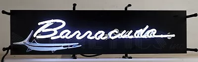 Plymouth Barracuda Neon Sign - Cuda - 426 Hemi - Chrysler - Fastback - Mopar • $269.97