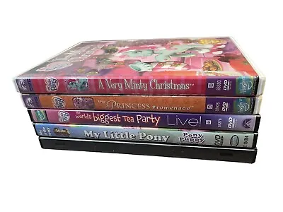 My Little Pony DVD Lot X5-A Very Minty Christmas + Others Holiday Special MLP • $14.99
