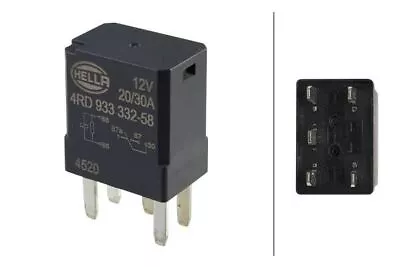 HELLA Relays (4RD 933 332-581) Relay Main Current 5 Pin OEM • £8.90