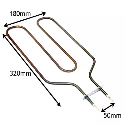 £10.99 • Buy Oven Grill Element For RANGEMASTER 1150W 110 90 55 Classic Toledo Pro P038435