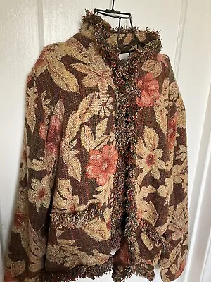 Vintage 1980’s Chico’s Tapestry Jacket • £5.63