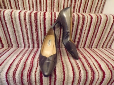 £4.99 • Buy Bally Women's Bronze Leather Court Shoes Size UK 5